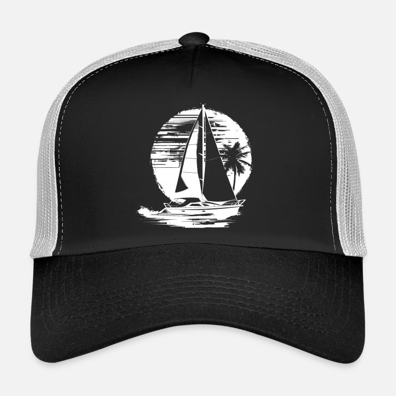 Dessin de voile Casquette trucker 