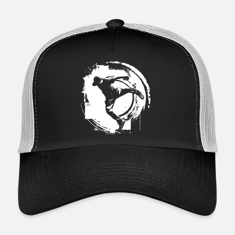 Breakdancer Zeichnung Trucker Cap