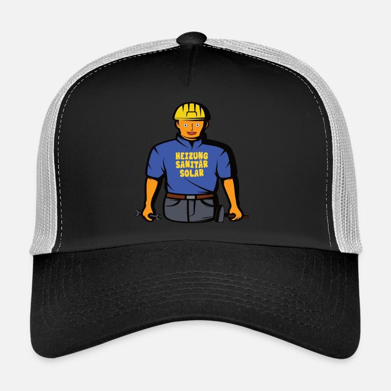 Handyman Comic – Heating, Plumbing & Solar Trucker Cap