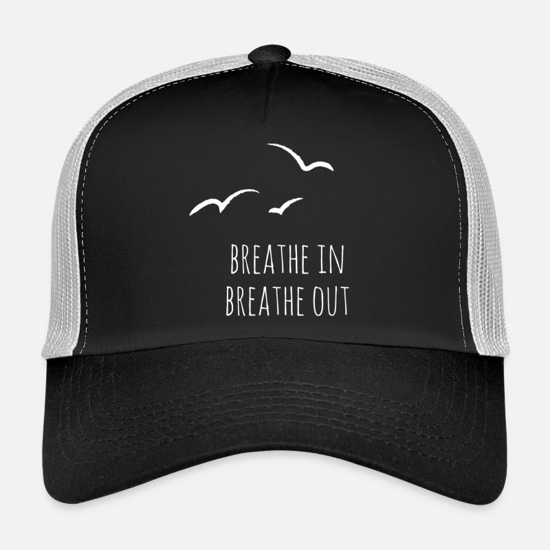 einatmen ausatmen Trucker Cap