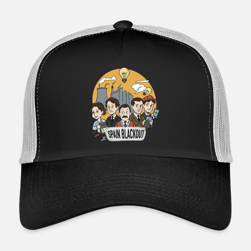 Panne d’électricité en Espagne Casquette trucker 