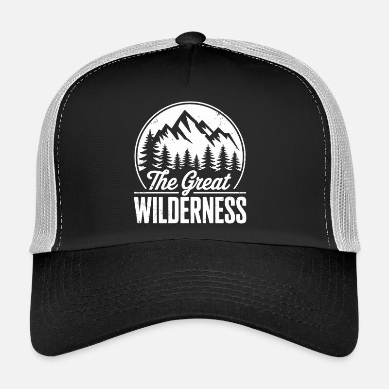 Die große Wildnis - Berge & Bäume Trucker Cap