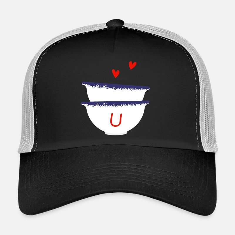 Lettre u bols breton Casquette trucker 