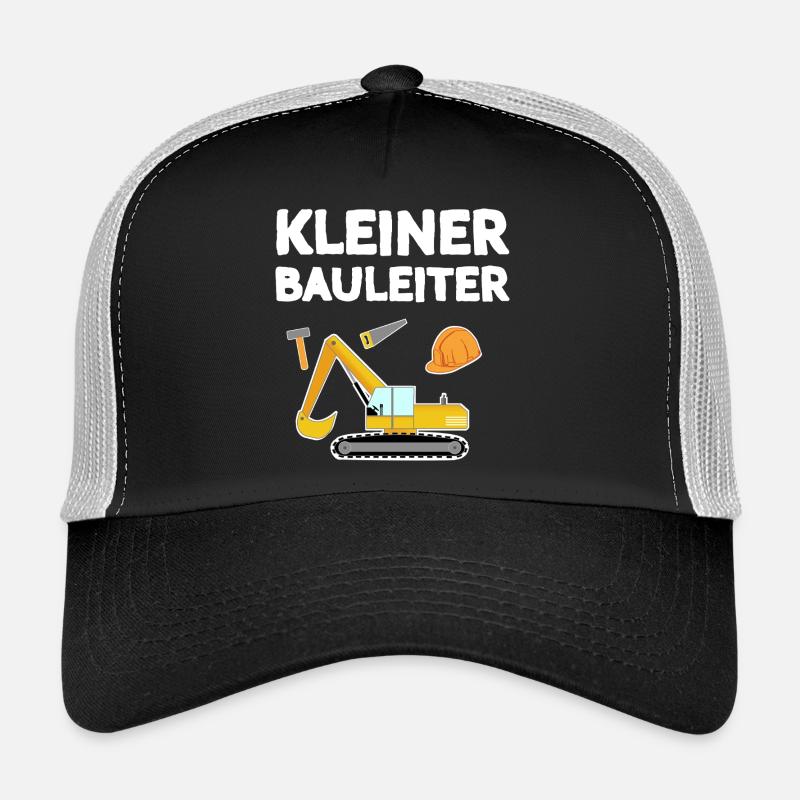 Petit Superviseur de Construction Enfants Design Casquette trucker 