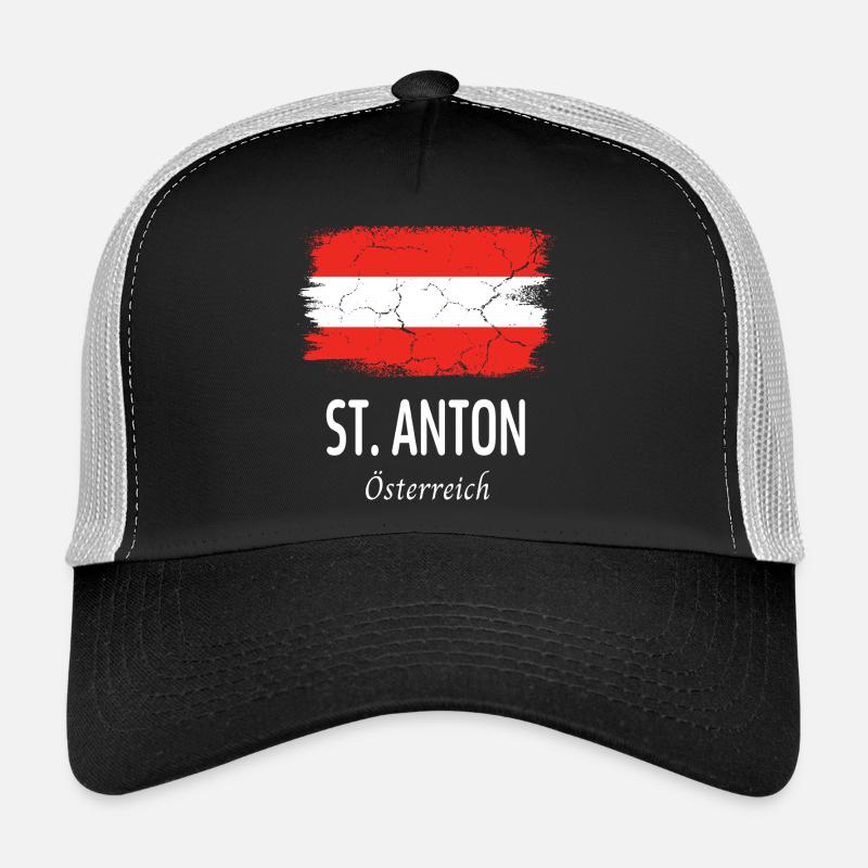 St. Anton - Trucker Cap - black/stone grey