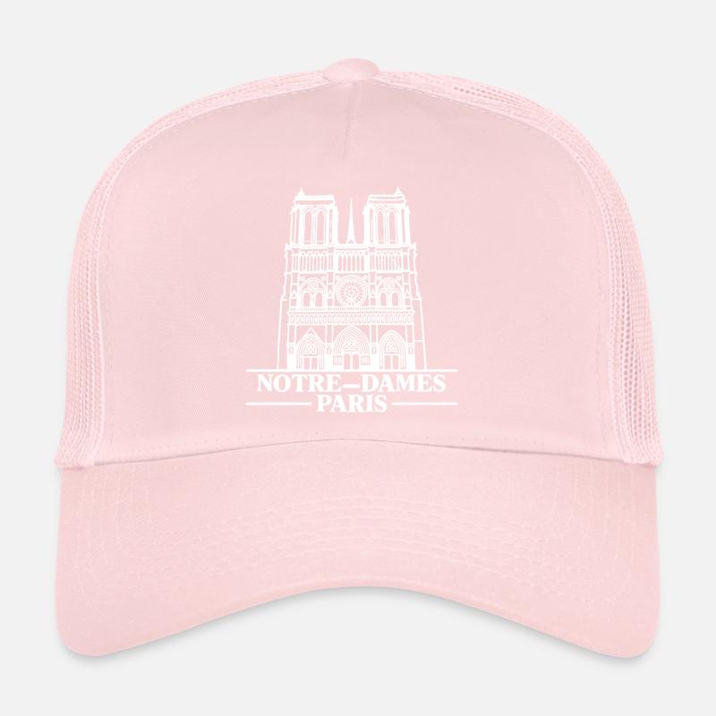 Notre-Dame Paris Silhouette Gothique Casquette trucker 