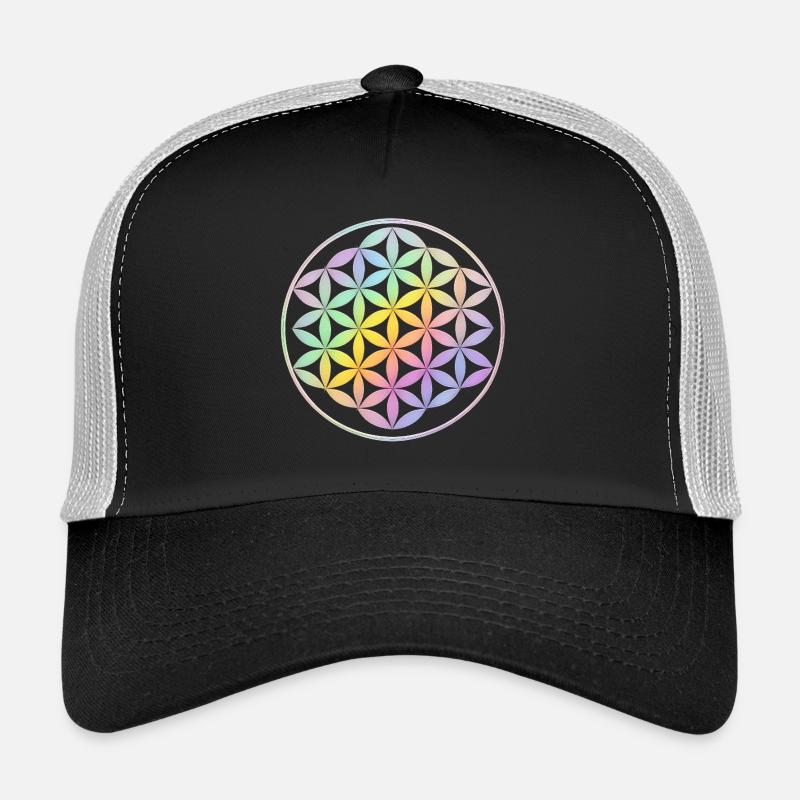 Fleur de vie Casquette trucker 