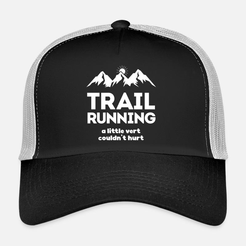 Trail Running - A Little Ver Couldn't Hurt Trucker Cap