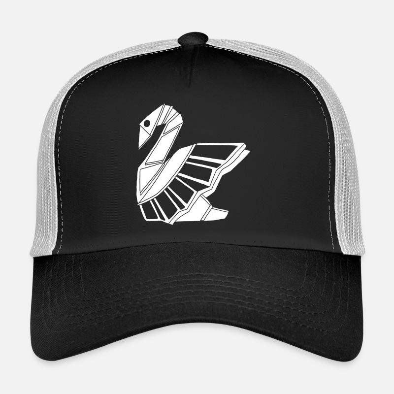 Cygne blanc Casquette trucker 