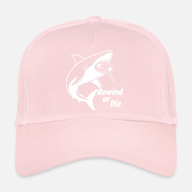 Rewind ou la cassette du requin Casquette trucker 