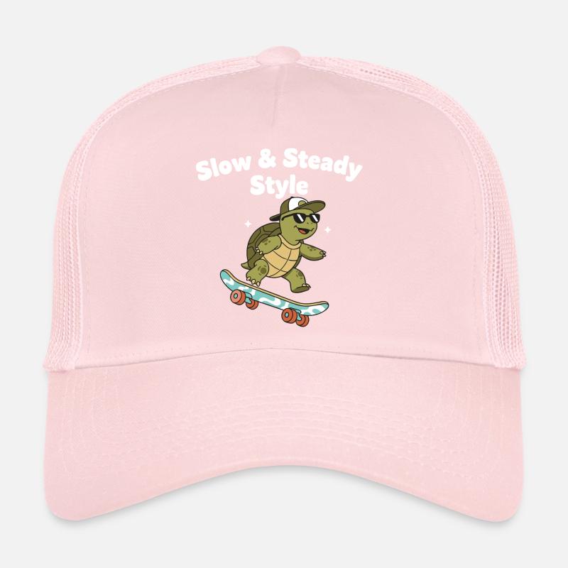 Langsam Skate Schildkröte Trucker Cap