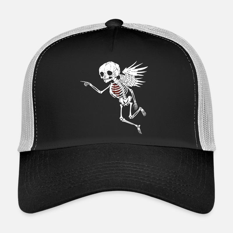 CUPID - Trucker Cap - black/stone grey