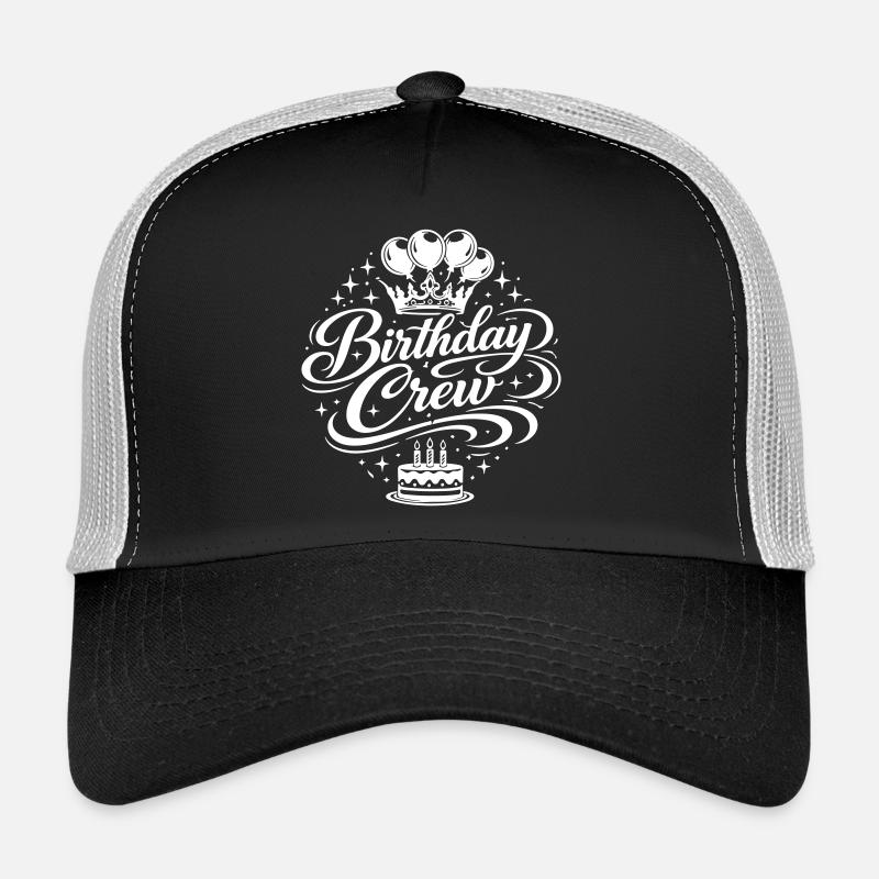 Célébration de l’équipe d’anniversaire Casquette trucker 