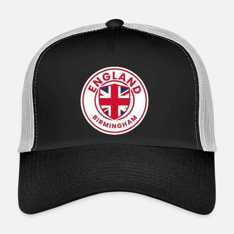 British badge in red, white, blue Trucker Cap