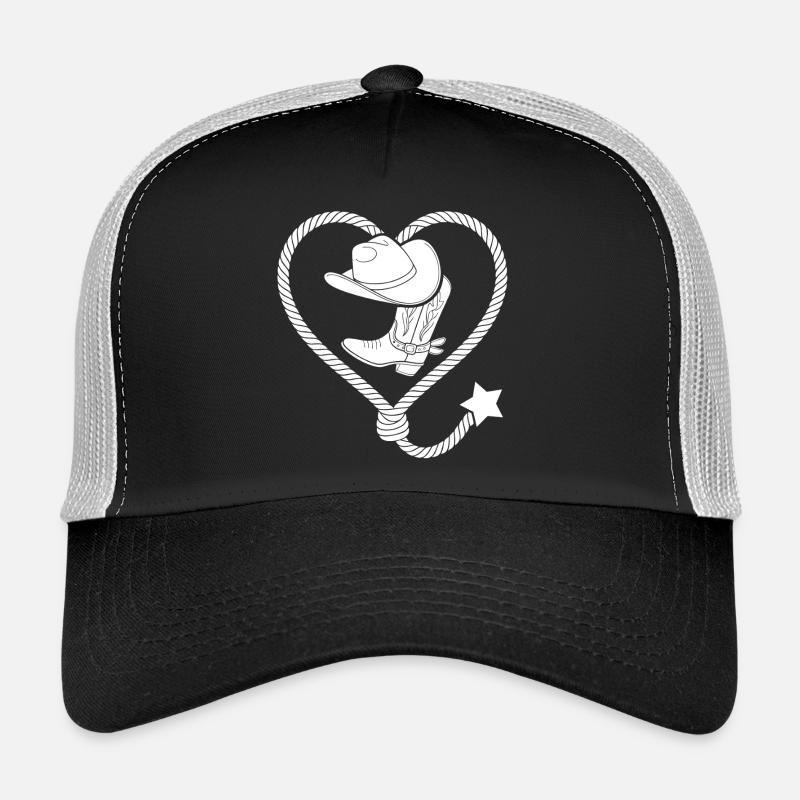 Heart Lasso Line Dance Stetson Trucker Cap