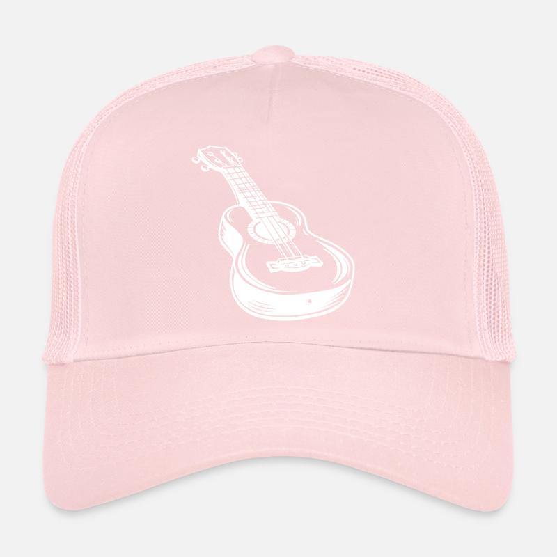 Sketch de ukulélé Casquette trucker 