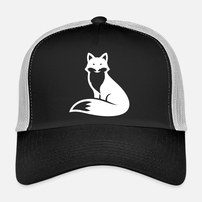 Fuchs Tier Silhouette Trucker Cap