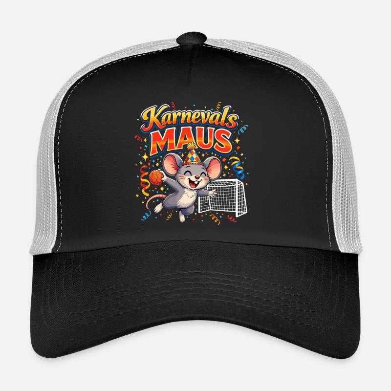 Carnaval Souris Handball Cadeau Funny Carnaval Casquette trucker 
