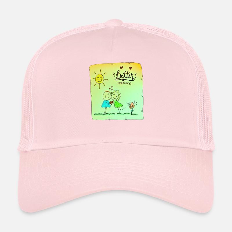 Mieux ensemble Dessin Casquette trucker 