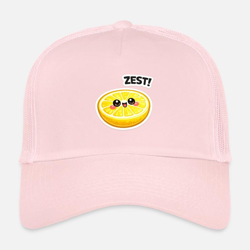 Autocollant zeste d’agrumes Casquette trucker 