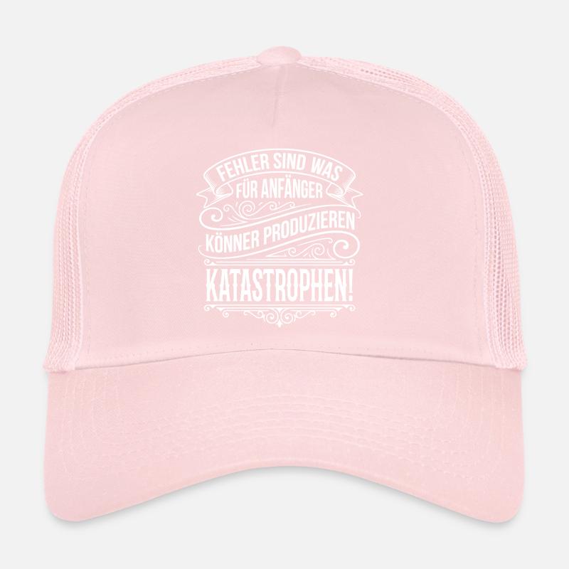 Mistakes are for beginners Trucker Cap