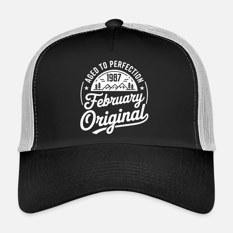 Februar 1987 – Legende der Gipfel und Berge Trucker Cap