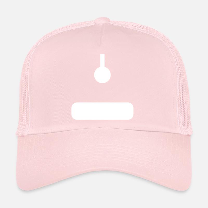 arcade-joystick-weiss Trucker Cap