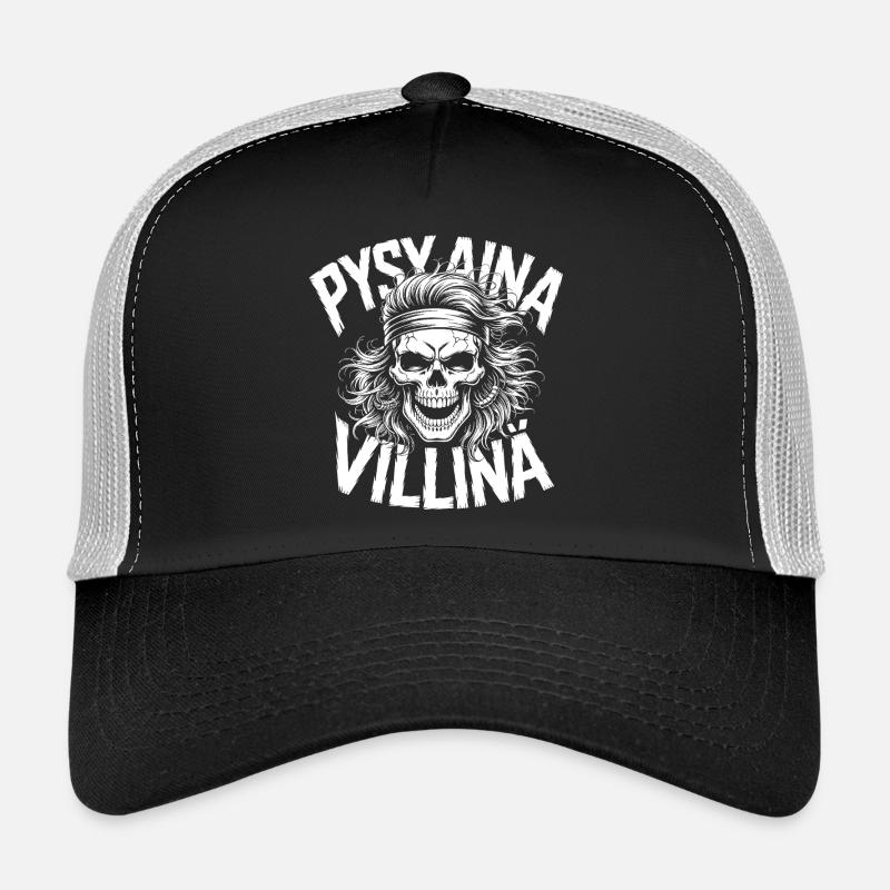 Conception du crâne sauvage Casquette trucker 