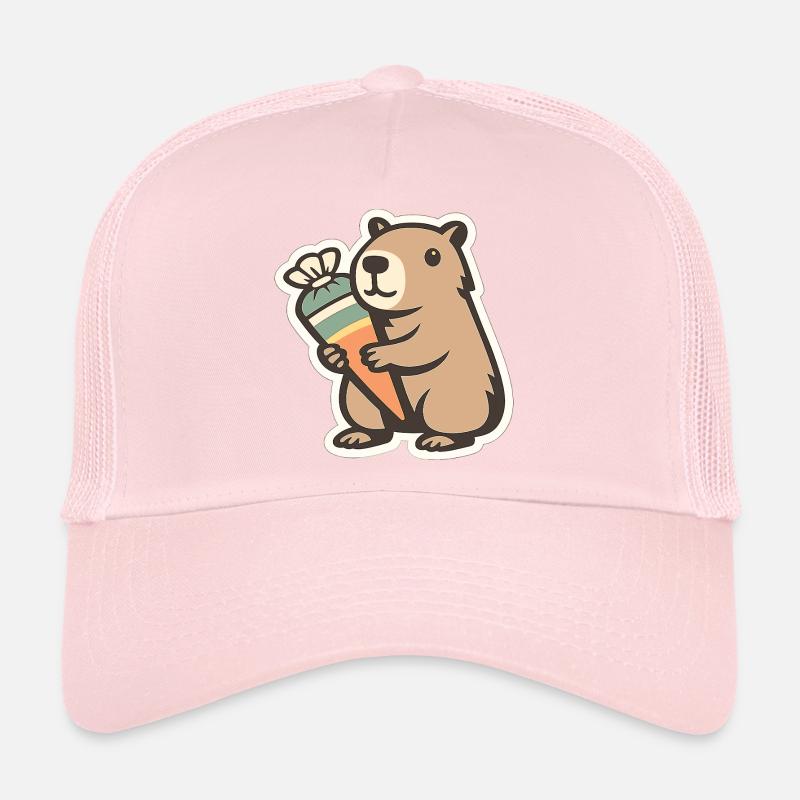 Capybara School Child – 1st Grade Trucker Cap