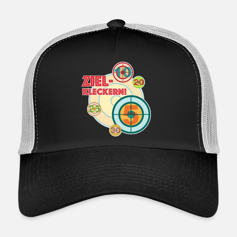 Target spilling - because something always goes wrong - Trucker Cap - black/stone grey