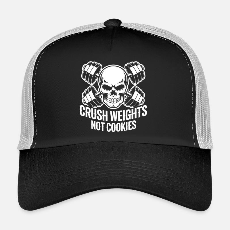 Salle de Crush Weights Sans Sucre Casquette trucker 