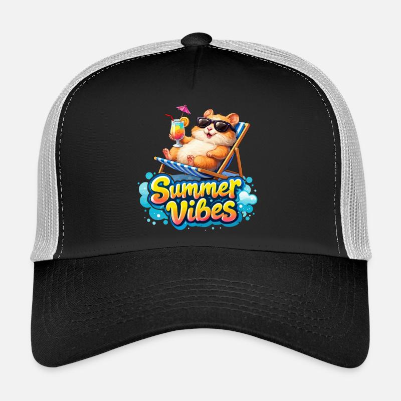 Ambiances d’été pour hamsters Casquette trucker 