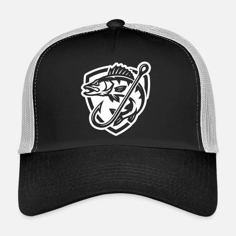 Icône de la pêche au brochet Casquette trucker 
