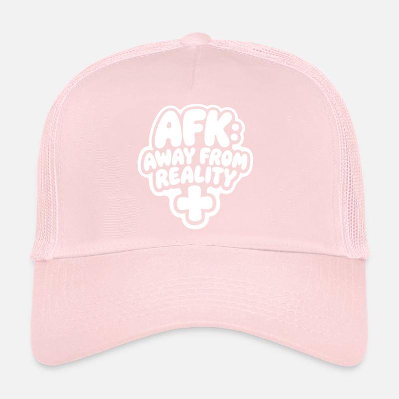 AFK loin de la réalité Casquette trucker 