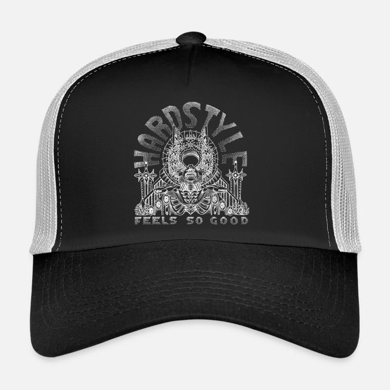 HARDSTYLE feels so good - white Casquette trucker 
