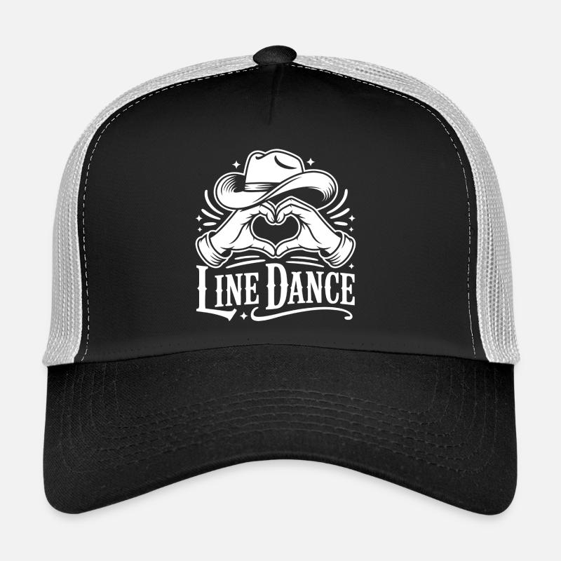 Amour de la danse en ligne Casquette trucker 