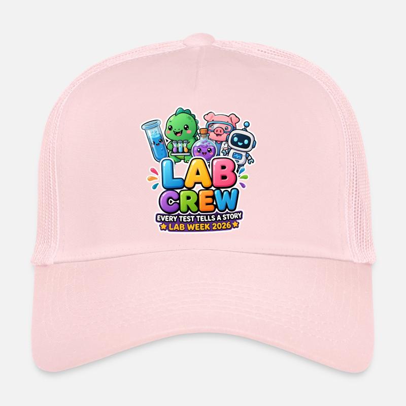 Lab Crew 2026: Comic Strip Lab Team Trucker Cap