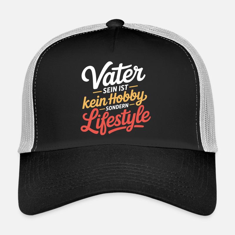 Idée de cadeau de père en disant le mode de vie de papa Casquette trucker 