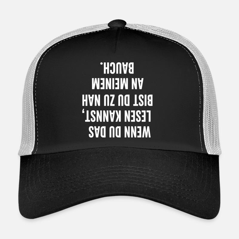 Funny Design 2 - Trucker Cap - black/stone grey