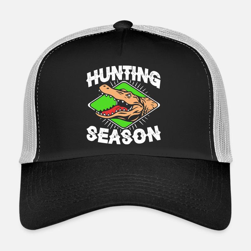 Krokodil Jagd Trucker Cap