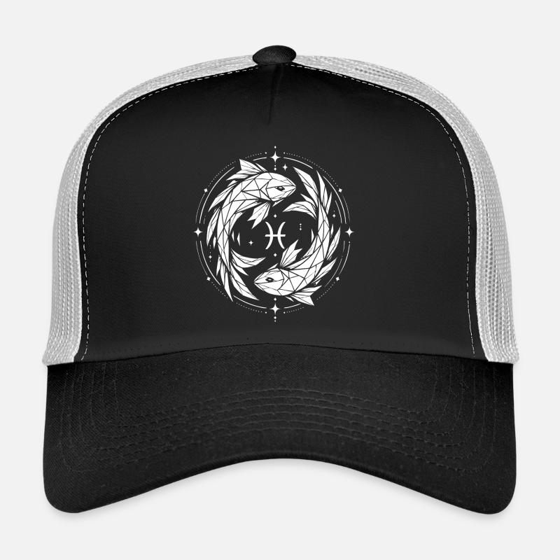 Symbole des Poissons – Doux & Moderne Casquette trucker 