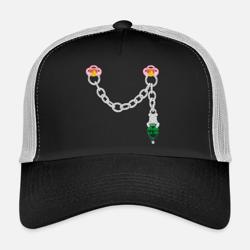 Silver connector Trucker Cap