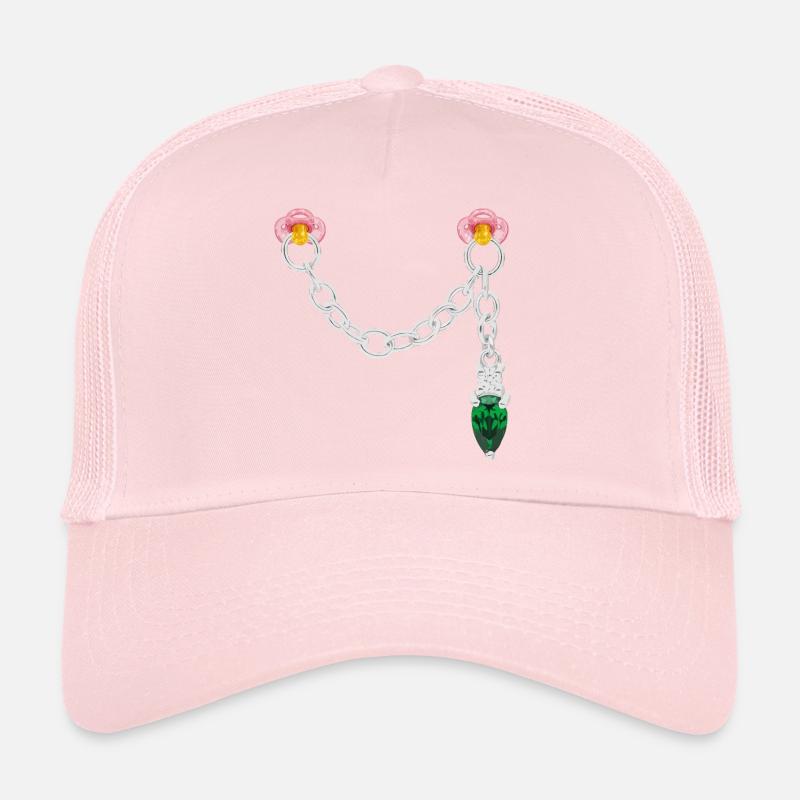 Silver connector Trucker Cap