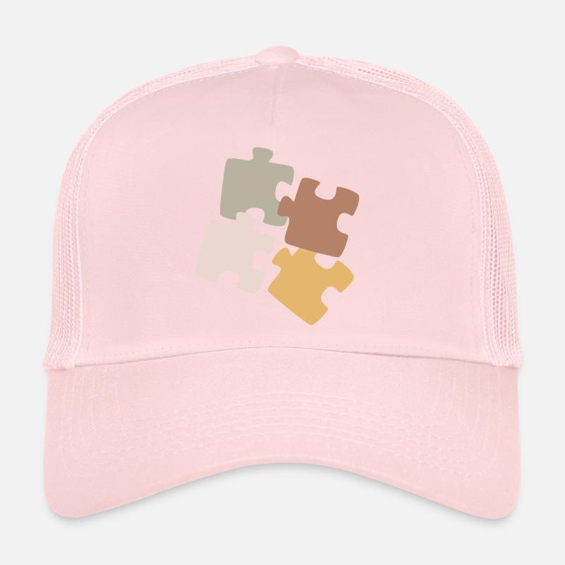 Variété de Patchwork de Puzzles Casquette trucker 