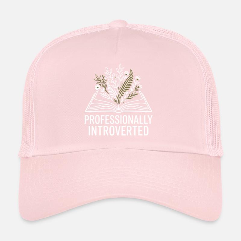 Introverti professionnellement Casquette trucker 