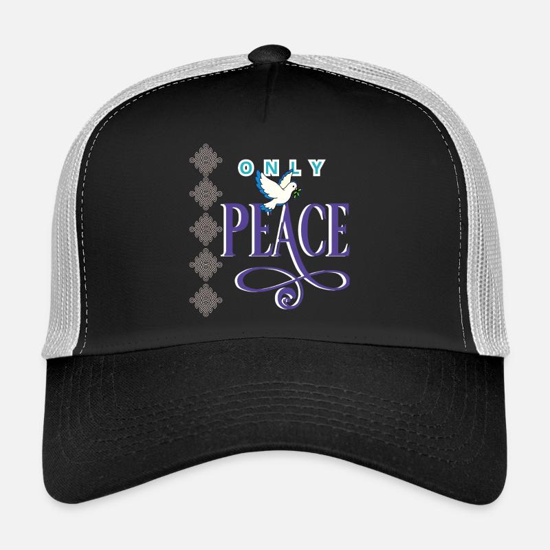 Colombe de la paix Casquette trucker 