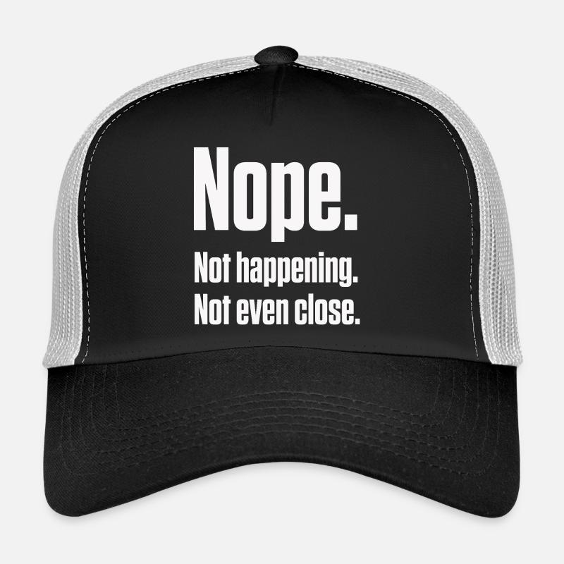 Non, ça n’arrive pas, Fierté d’affection neurodivergente Casquette trucker 
