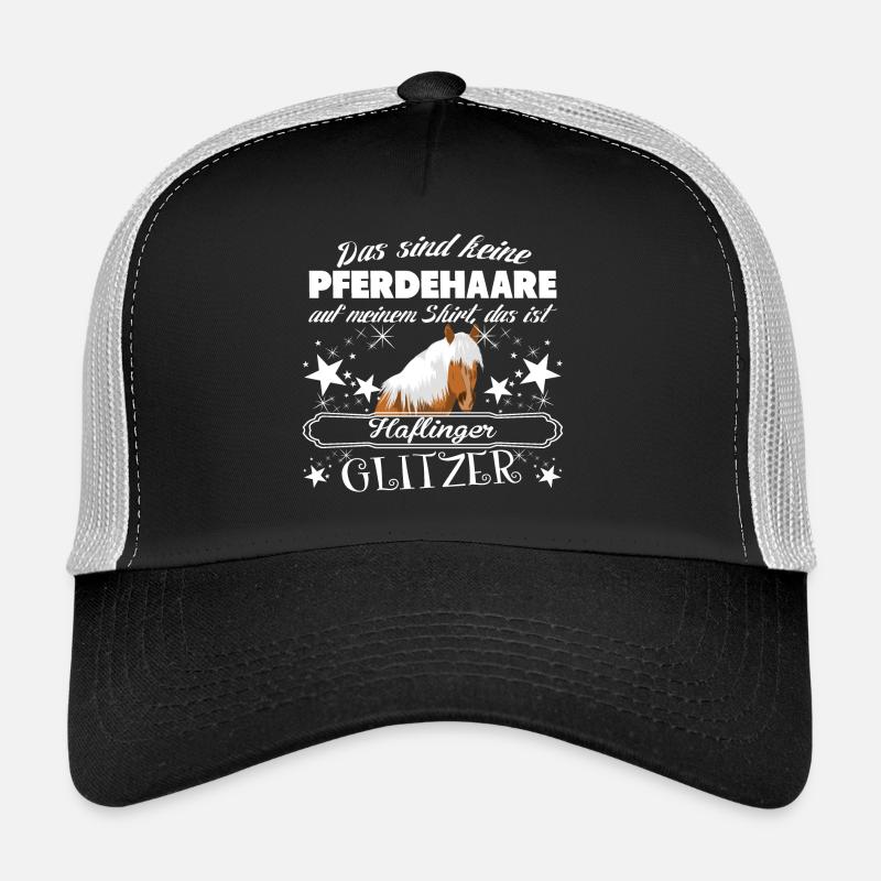 Haflinger - Trucker Cap - Schwarz/Steingrau