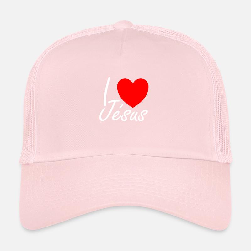 I love Jesus Trucker Cap
