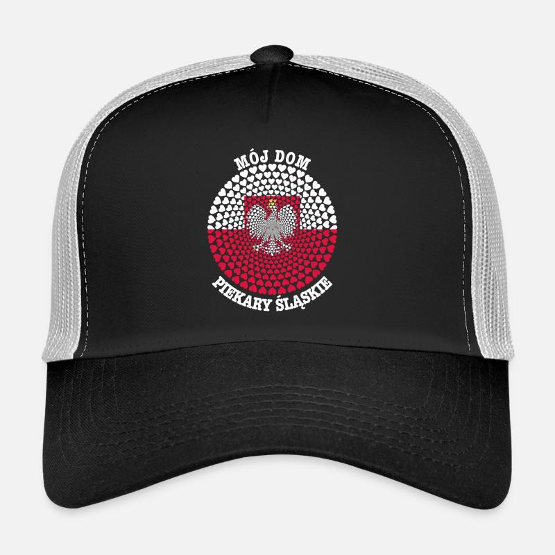 PIEKARY ŚLĄSKIE - Trucker Cap - black/stone grey